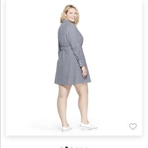 NWT vineyard vines for target gingham shirtdress